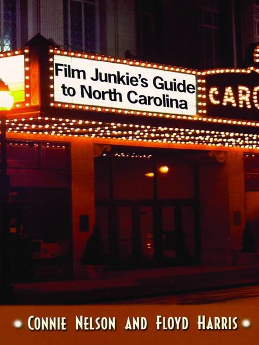 Cover image for Film Junkie's Guide to North Carolina